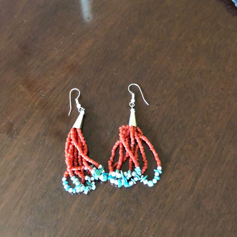 Native American beaded earrings